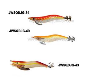 China New design best sale squid jig fishing lure JWSQDJG-49 for sale