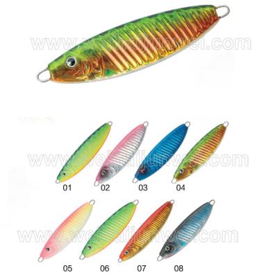 China New design best sale 80g 10cm lead metal jig fishing lure for sale