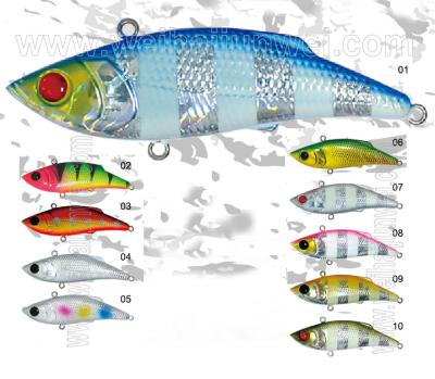 China New design best sale 14g 7.5cm plastic wobber fishing lure for sale