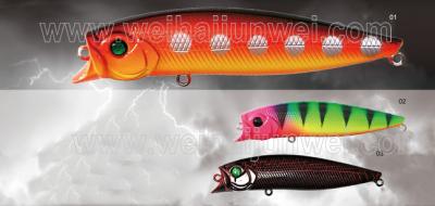 China New design best sale 11g 9cm plastic wobber fishing lure for sale