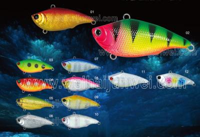 China New design best sale 10g 5.5cm plastic wobber fishing lure for sale
