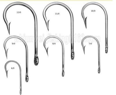 China 9886#  HIGH CARBON STEEL OR SS STEEL BIG GAME FISHING HOOKS for sale