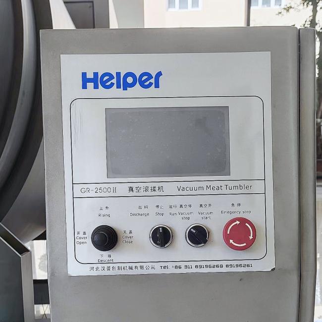 GR-2500 Meat Vacuum tumbler GR-2500 Meat Vacuum tumbler
