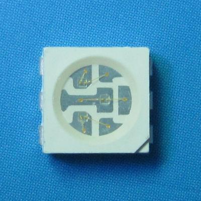 China 1.50mm Height Top View Full Color Chip LEDs 5050 RGB  SMD LEDs for sale