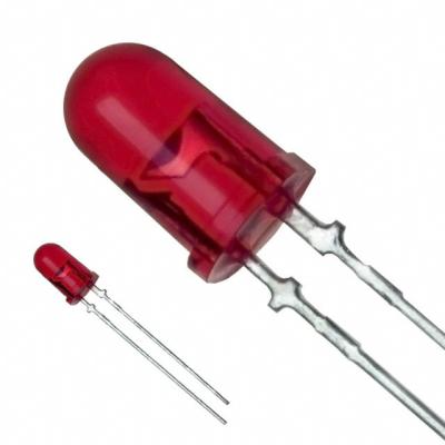 China 3Mm Round Standard T -1 Type Ultra Red Led 7500mcd 632nm 30 Viewing Angle for sale