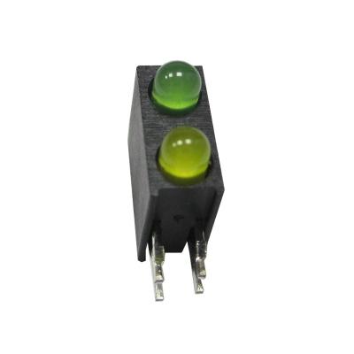 China 3.00mm Round Type Housing LED Lamps Yellow Green& Ultra Yellow bi color led for sale