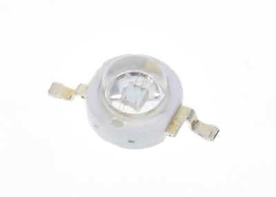 China 1W High Power Yellow Led Light Emitting Diode 589nm Water Clear Lens for sale