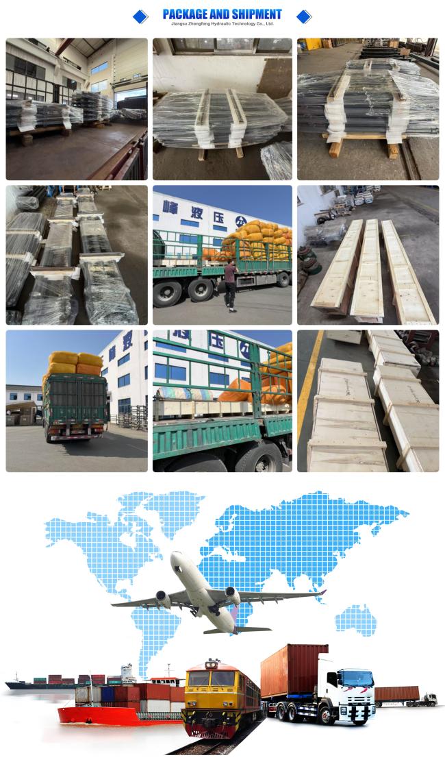 Hydraulic cylinder application example