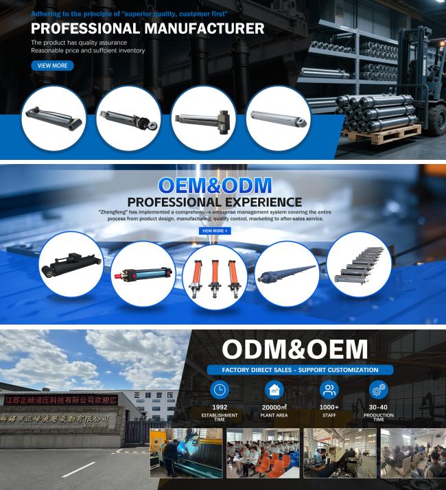 Custom telescopic hydraulic cylinder for crane applications