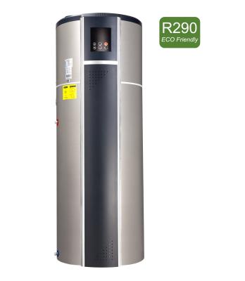 China Eficiencia energética MODBUS del calentador de agua con bomba de calor aire-agua respetuosa con el medio ambiente R290 en venta