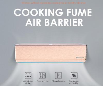 中国 世帯の台所ドアのための空気障壁は0.7mから2mの家の空気カーテンに調理の発煙のサイズを分ける 販売のため