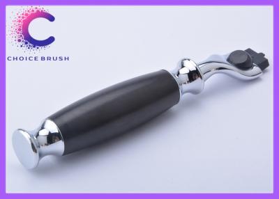 China Custom Mach 3 Razor black ebony handle , shaving razor handles for men for sale