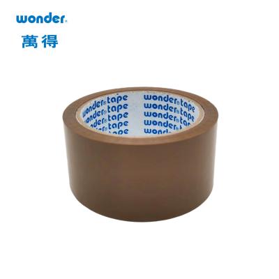 China Banda adhesiva de embalaje BOPP Adhesión acrílica 0,080 mm A base de agua en venta