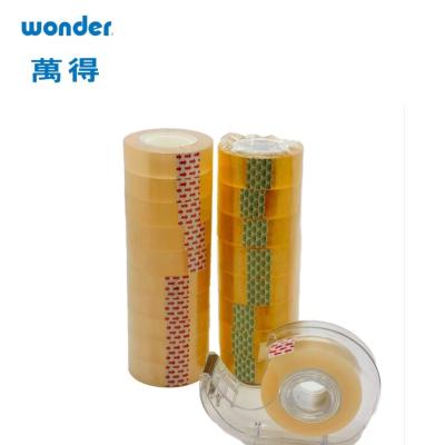 China Cinta de embalaje impresa a medida de BOPP, cinta de sellado de caja 18 mm x 50 m en venta