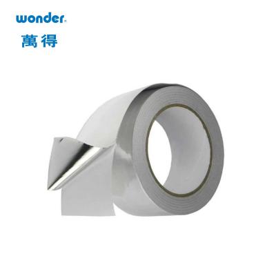 China Metallic Silver 3 Inch Aluminum Foil Tape 70m Length ISO Certified for sale
