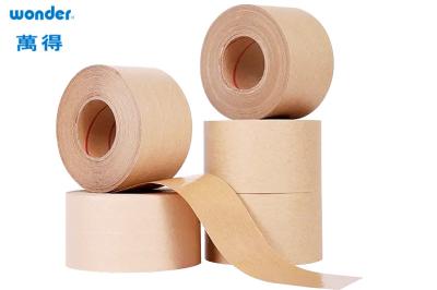 China Gummed Paper Packing Tape ,Writable Self Adhesive Kraft Shipping Tape for sale