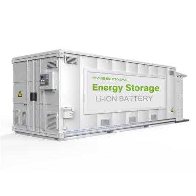 China BESS LiFePO4 Battery Energy Storage Station Container 1MWh Outdoor Use for sale
