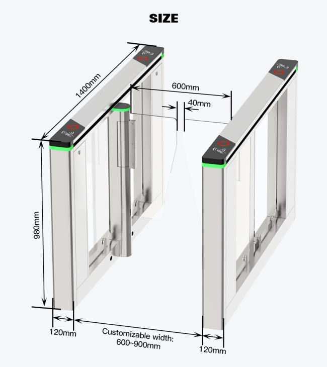 CW427 Turnstile Installation Example