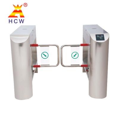 China Residential Barrier Turnstile Gate All In One Card Swipe Card Induction Channel Gate for sale