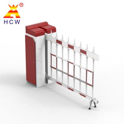 China Electronic RFID Car Parking Barrier Gate Road Crash Barrier With LPR System for sale