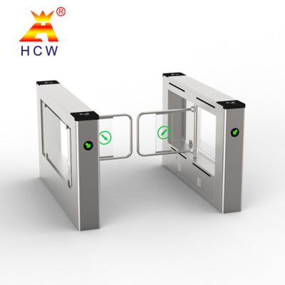 China IP44 Face Recognition Turnstile Swing Barrier Gate 300-500mm Arm length for sale