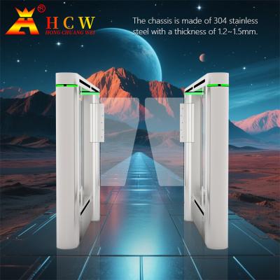 China Puerta de acero inoxidable del torniquete de la barrera SUS304 para el control de acceso peatonal en venta