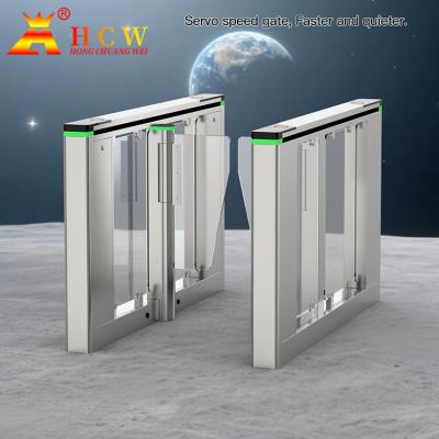 China RFID-het Toegangsbeheeroem van Automatic Turnstile Gate van de Kaartlezer Voet Te koop