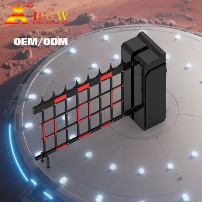 China Automatic Parking Folding Fence Barrier Gate IP42 6M Boom Length for sale