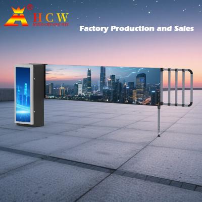 China Publicidad de las barreras automáticas 160W del aparcamiento de la puerta del auge de la seguridad en venta