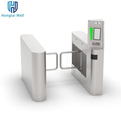 China IP54 Face Recognition Turnstile Gate Swing Barrier For Pedestrian Control for sale