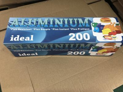 China Retail Resturant Aluminium Foil Packaging Material 30CM X 100M 10 - 24micron Thickness for sale