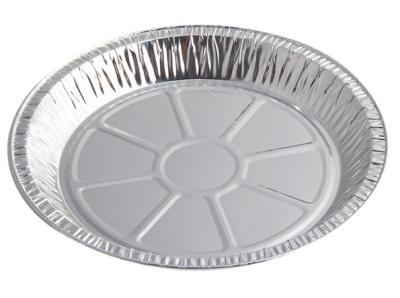 China Round Aluminium Foil Food Containers , Disposable Aluminium Foil Trays For Dish for sale