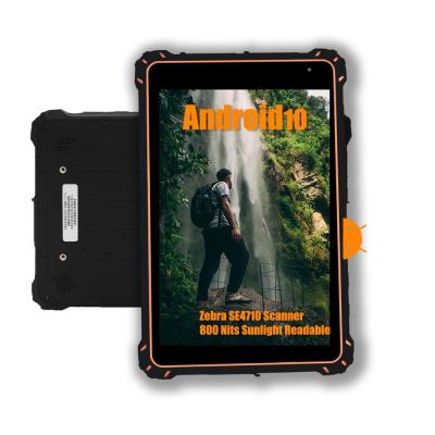 China IP67 Portable Military Rugged Tablet , Multifunctional GPS Tablet PC for sale