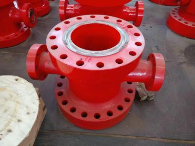 China 3000 Psi Red Casing Spool Cross Mud For High Pressure Drilling for sale