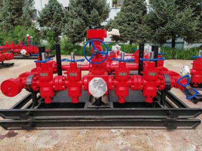 China 2 Inch Choke Kill Manifold Drilling Well Control For Oil Wells for sale