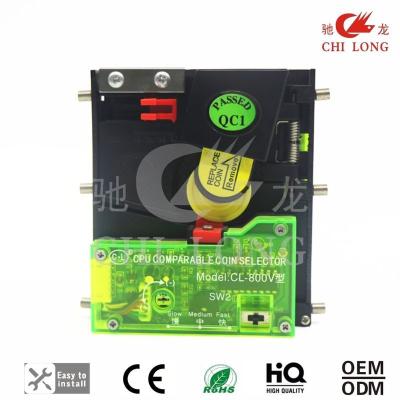 中国 自己のテスト警報が付いている縦の挿入CPUの硬貨のセレクターのプラスチック パネル 販売のため