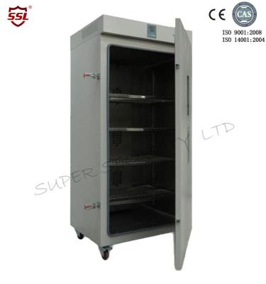 China Estufa 620l de Stee del laboratorio inoxidable del vacío con la puerta de cristal 4500W de la capa doble en venta