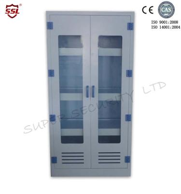 China Vertical Chemical Medical Storage Cabinet With 3 Adjustable Shelves , 250 Liter for sale