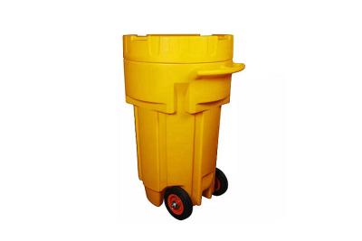 China Chemical Containment Wheeled Overpacking  Spill Pallet Drum For Corrosives Liquid for sale