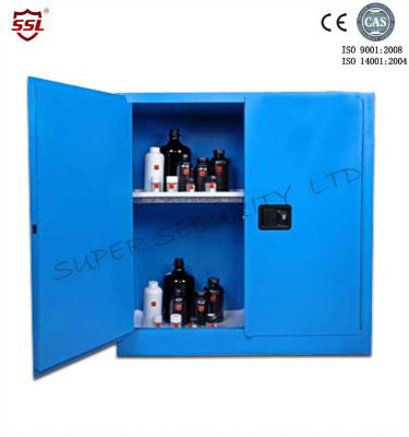 China Gabinete de almacenamiento de acero del metal para el vitriolo o nítrico corrosivo, gabinete de almacenamiento de la seguridad en venta