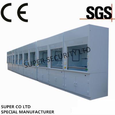 China Poly Ducted Laboratory Chemical Fume Hood / Cupboard with PP Cup Sink for testing, lab use for sale