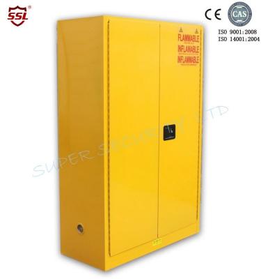 China 45 Gallon SGS Metal Medical Storage Cabinets 2 Shelves For Laboratory for sale