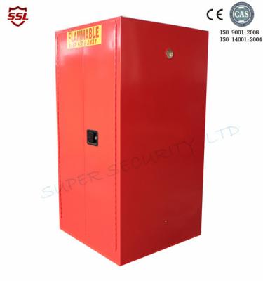 China Red Paint & Ink Chemical Storage Cabinet For Flammable Liquids , 60 Gallon for sale