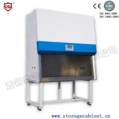 China 60 Db Class i Safety Chemistry Fume Vertical Laminar Flow Hood With Air Velocity 6 Levels for sale