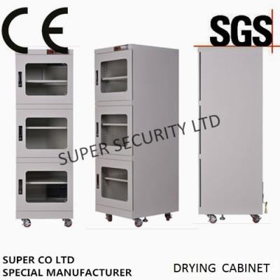 China Humidity Control Electronic Dry Storage Cabinet , Liquid Crystal Glass Board for sale