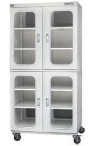 China 870L Desiccant Electronic Dry Storage Cabinet with Digital Temp Display / RH Control for sale