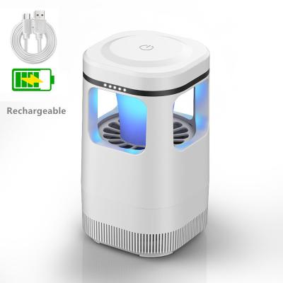 China Foshan supplier rechargeable USB photocatalysis insect killer lamp LED cordless bug zapper for sale