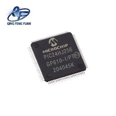 China Fornecedor profissional Bom PIC24HJ256GP610-I Microchip componentes eletrônicos chips IC microcontrolador PIC24HJ256GP6 à venda
