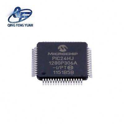 China Transistores PIC24HJ128GP306A-I Microchip Componentes eletrônicos Chips IC Microcontrolador PIC24HJ128GP30 à venda