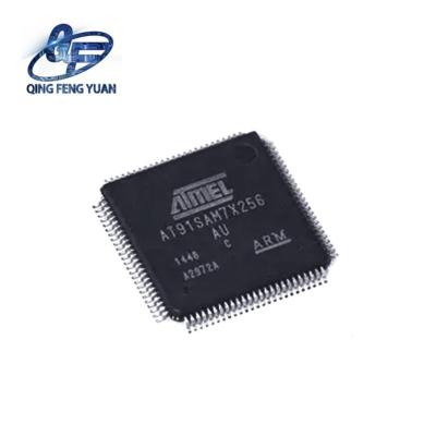 China AT91SAM7X256C-AU Atmel componentes eletrónicos ARM microcontroladores MCU à venda